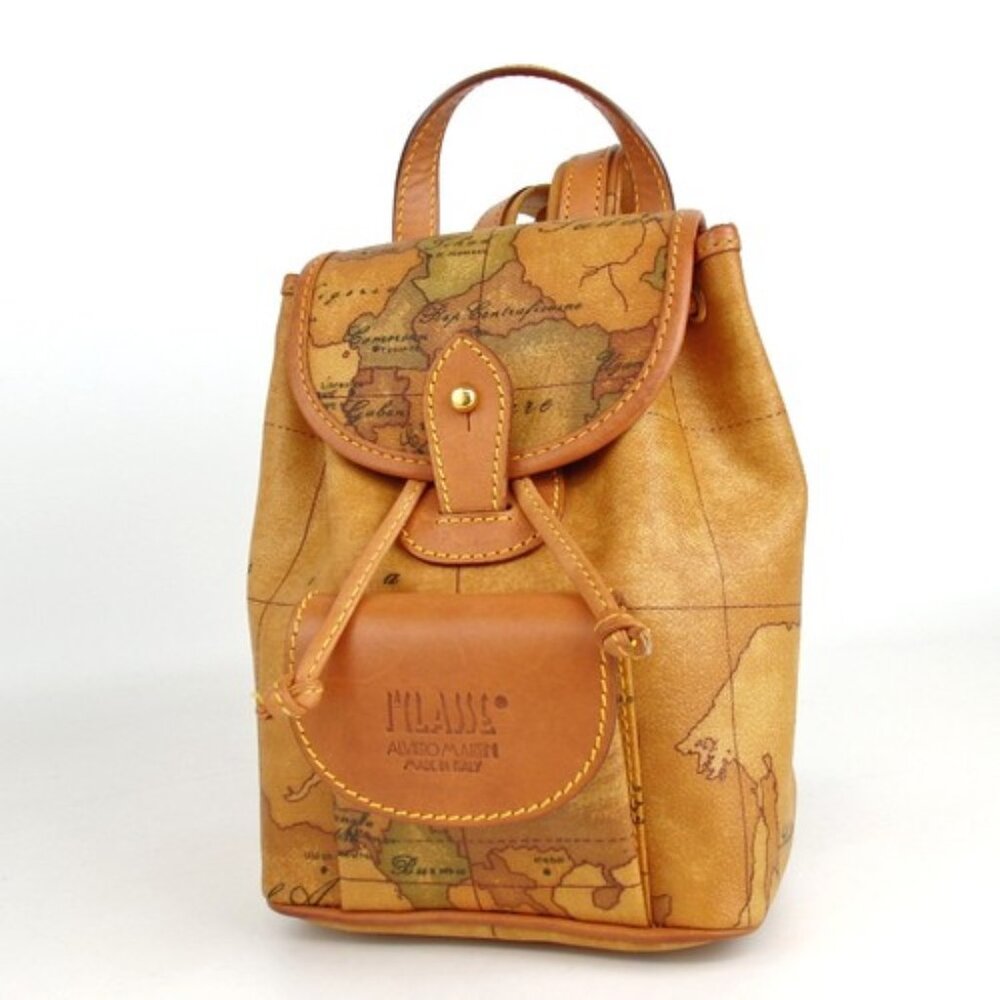 Authentic PRIMA CLASSE mini Backpack Daypack leat… - image 1